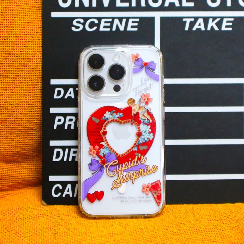 【MADE】(2type) Cupid MacSafe Jelly hard Phone case