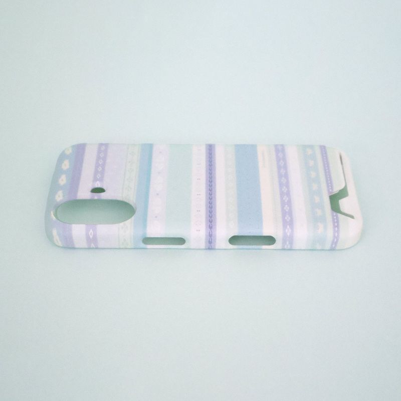 [MADE] Soft stripe case (Soda blue)