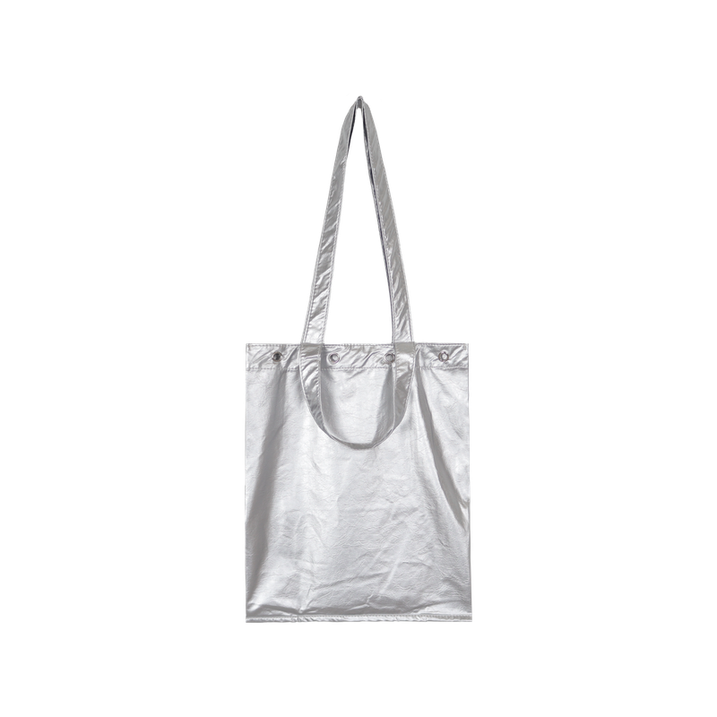 EYELET SHOPPER BAG (2 colors)