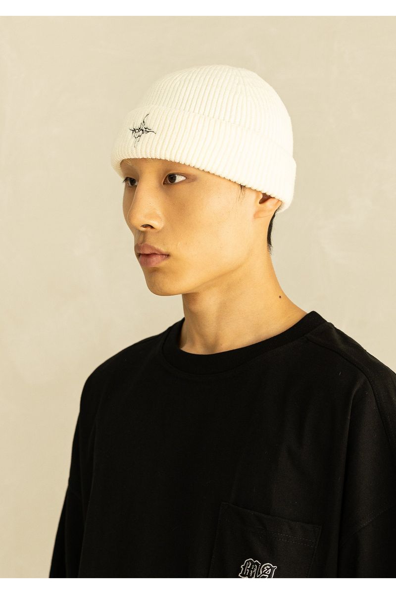 MASS TWIG SHORT BEANIE MWHAC003-WT