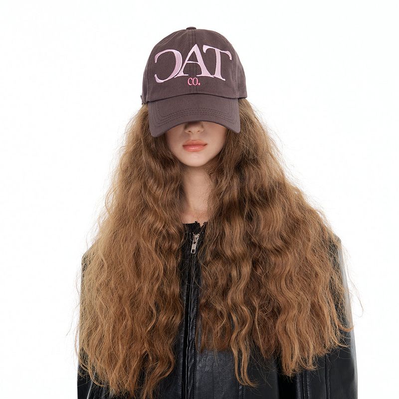 ITZAVIBE（イッザバイブ）の「[IBC22UCA08BR] ITZAVIBE CAT EMBROIDERY BALL CAP（Hats）」