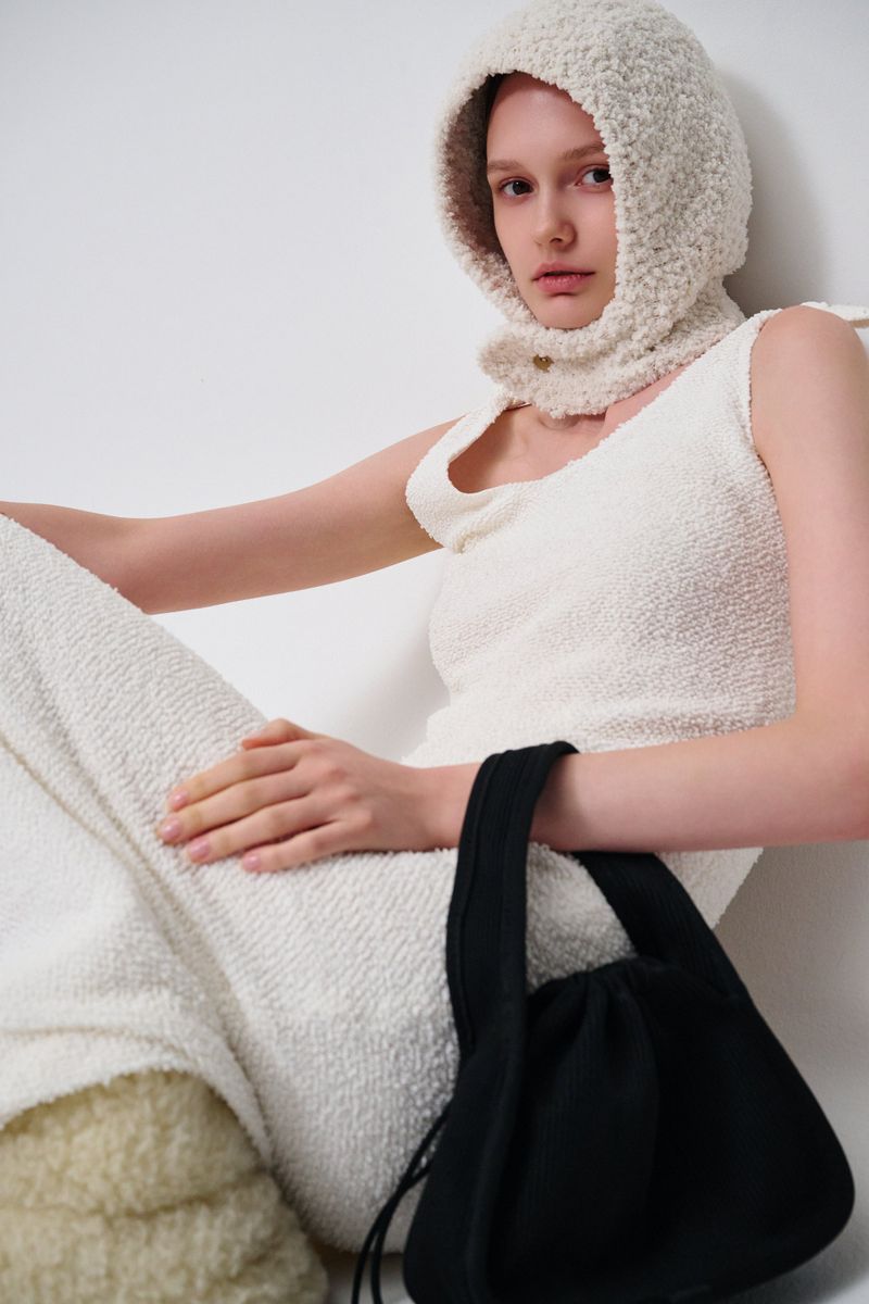 DUMPLING knitting bag_black
