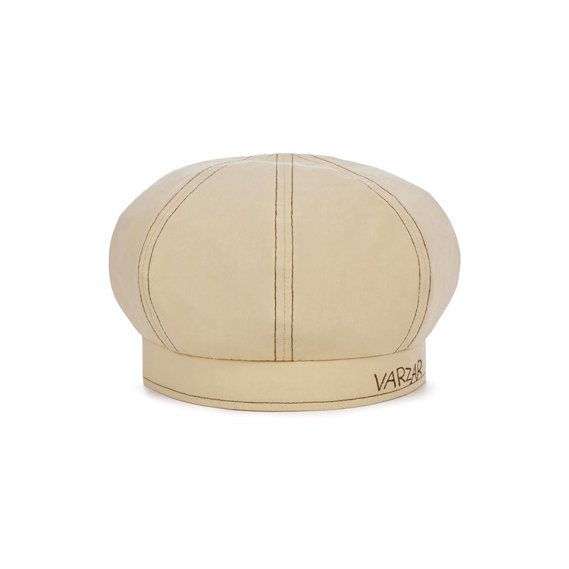 Scribble Point Beret Yellow