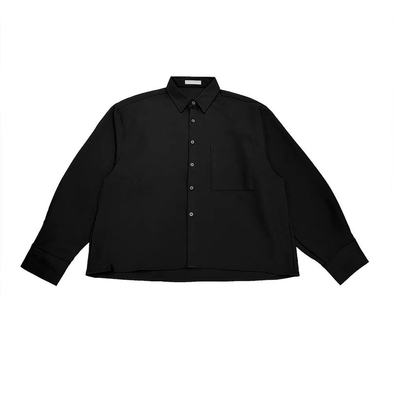 Odd Basic Cropped Shirt