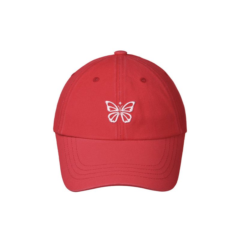 VINTAGE MINI BUTTERFLY BALL CAP_BLACK WHITE