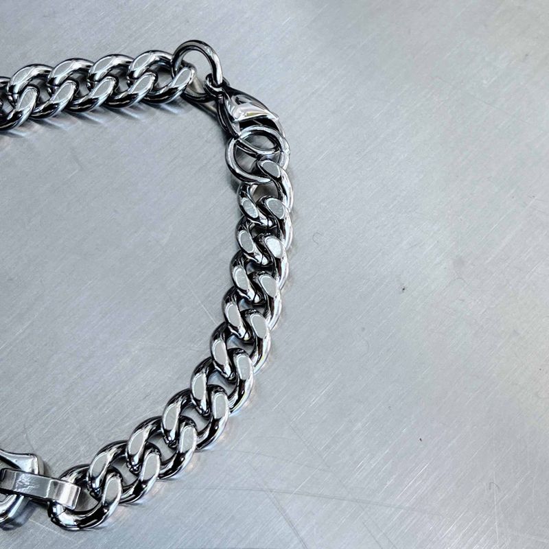 Hardcore Heavy-Duty Rectangular Link Bracelet