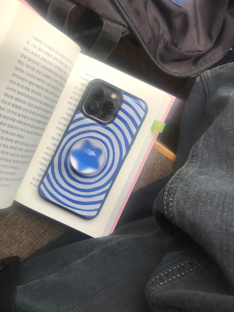 [MADE] bingle epoxy case (blue)