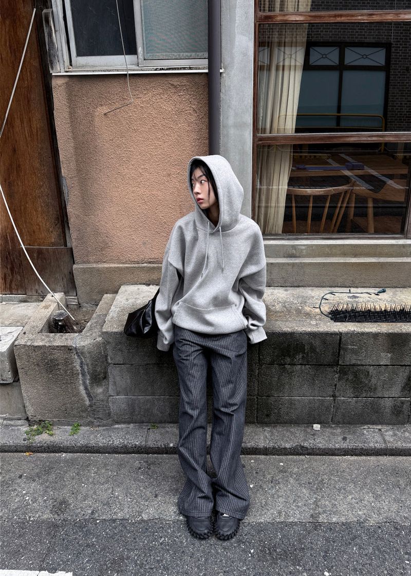 WOOHWA（ウファ）の「ピンストライプワークパンツ（パンツ）」