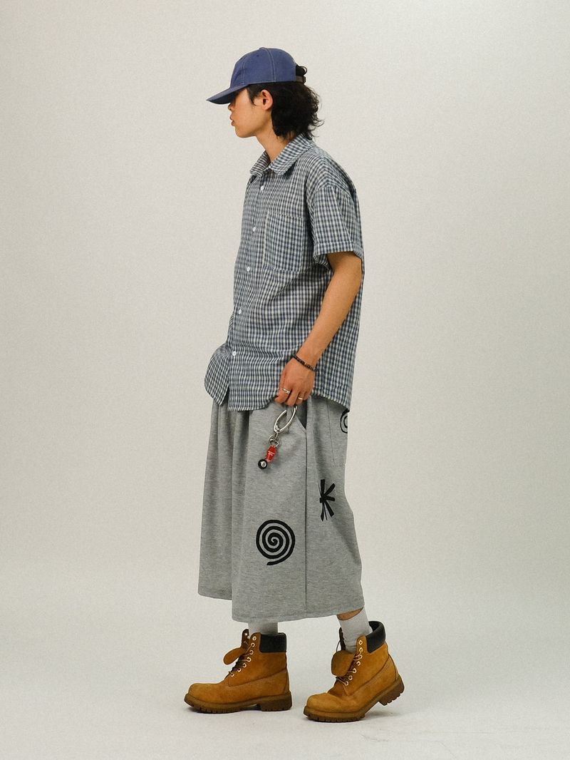 GUN Printing Banding Sweat Pants