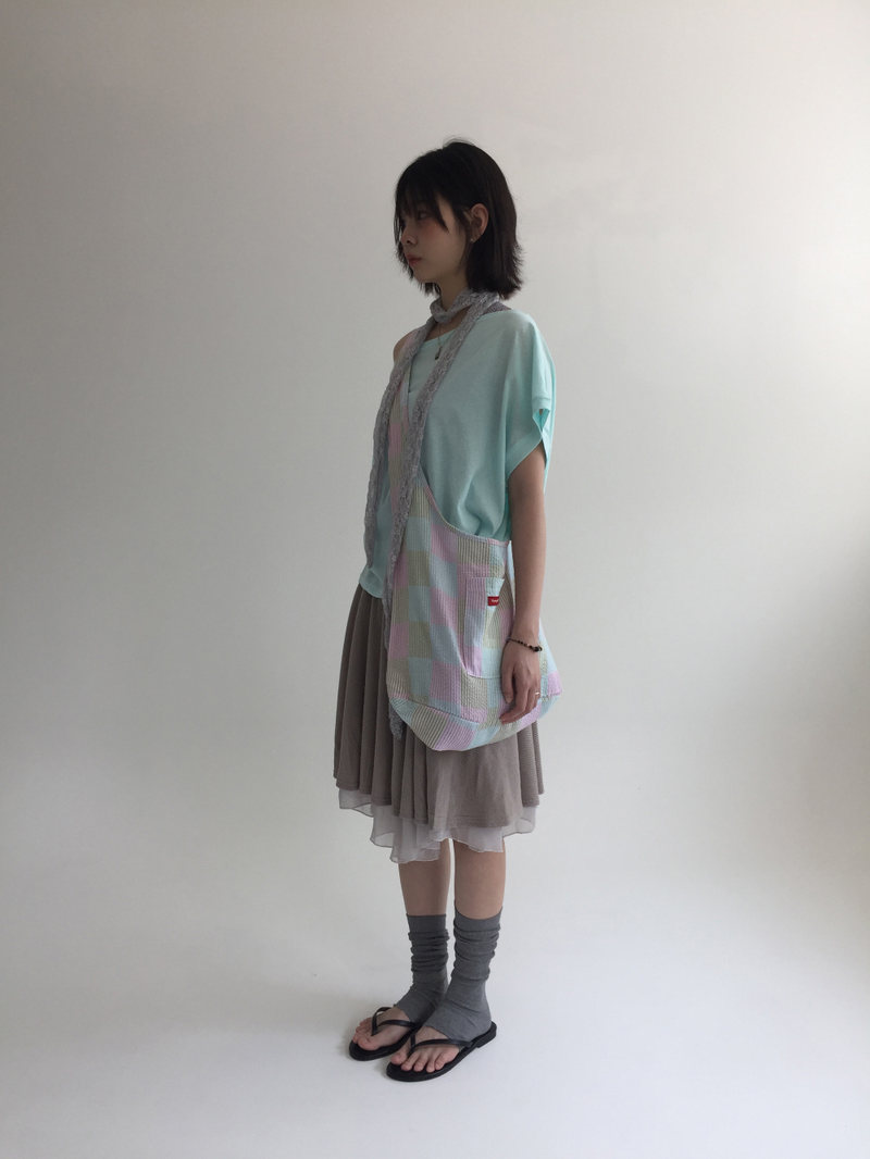 Fog off-shoulder t-shirt (4color)
