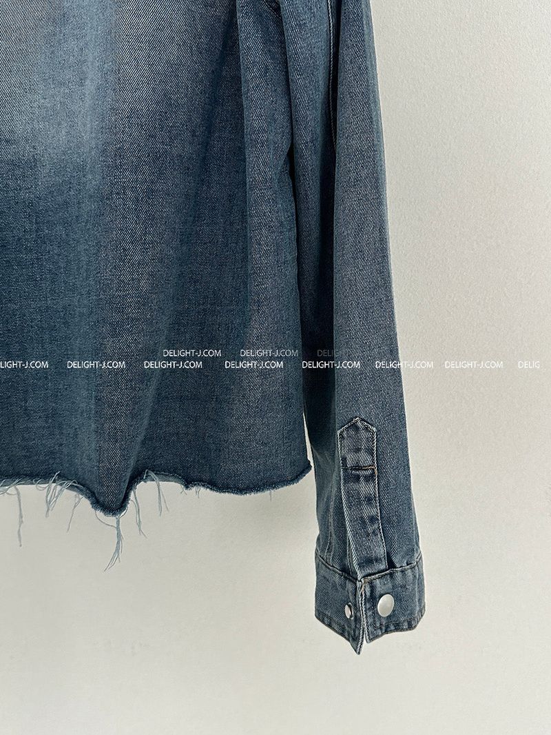 Bart Shirt Pad Jean Jacket