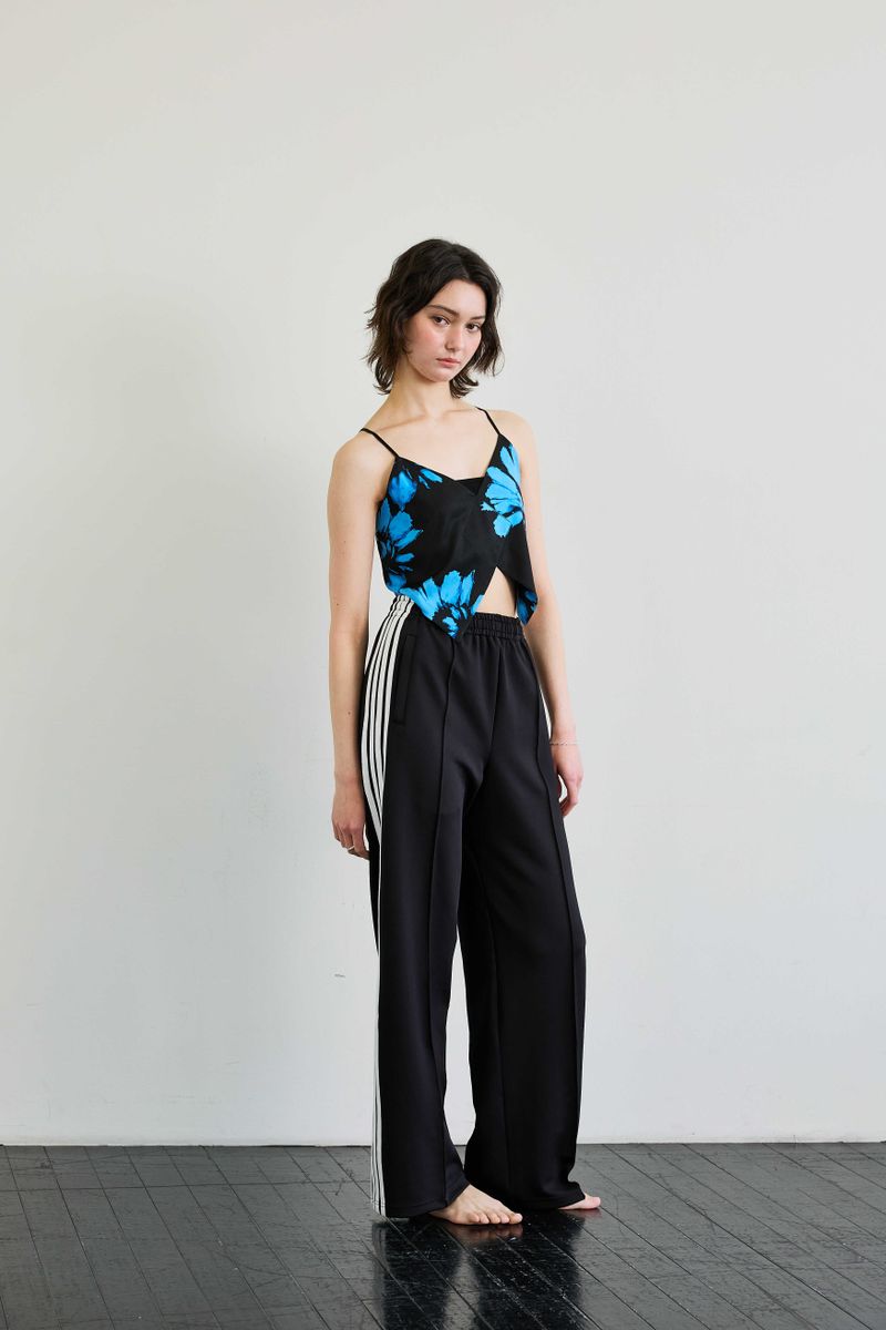 FLUTTER TOP / BLUE