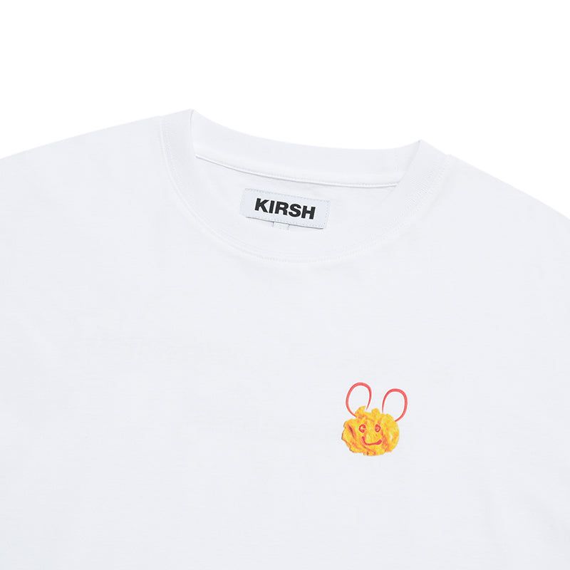 WITTY BUNNY GRAPHIC LONG SLEEVE [WHITE]