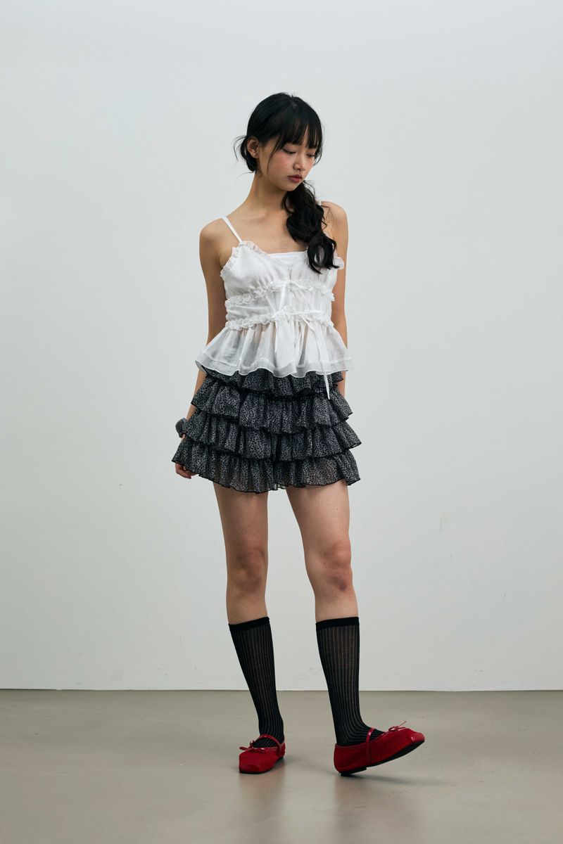 GENIE SLEEVELESS TOP / WHITE