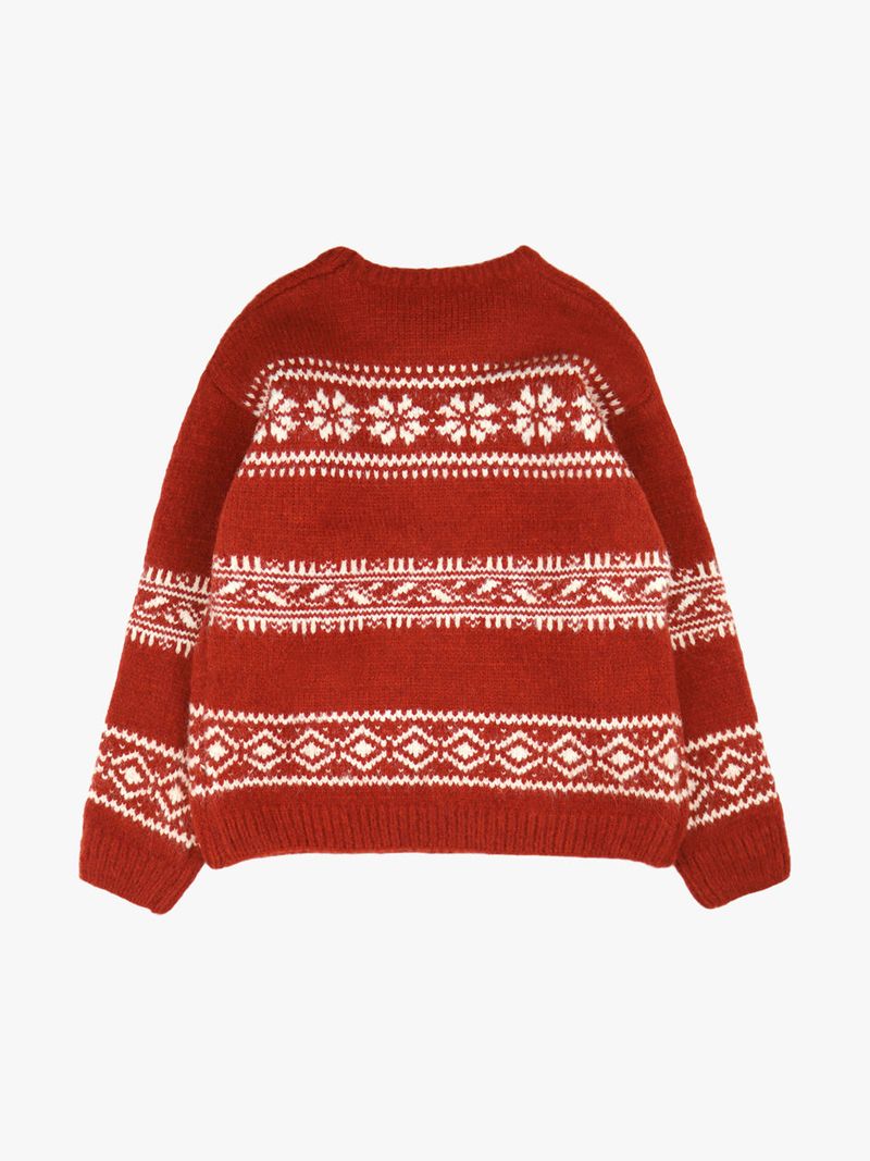 SNOWY BERRIES SWEATER
