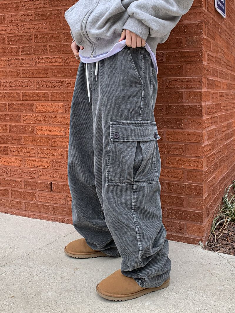 Benin cation corduroy pants