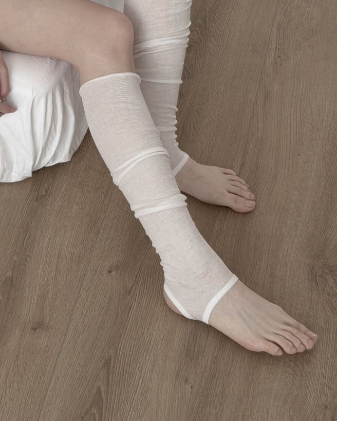 Cier See-through Long Leg Warmers