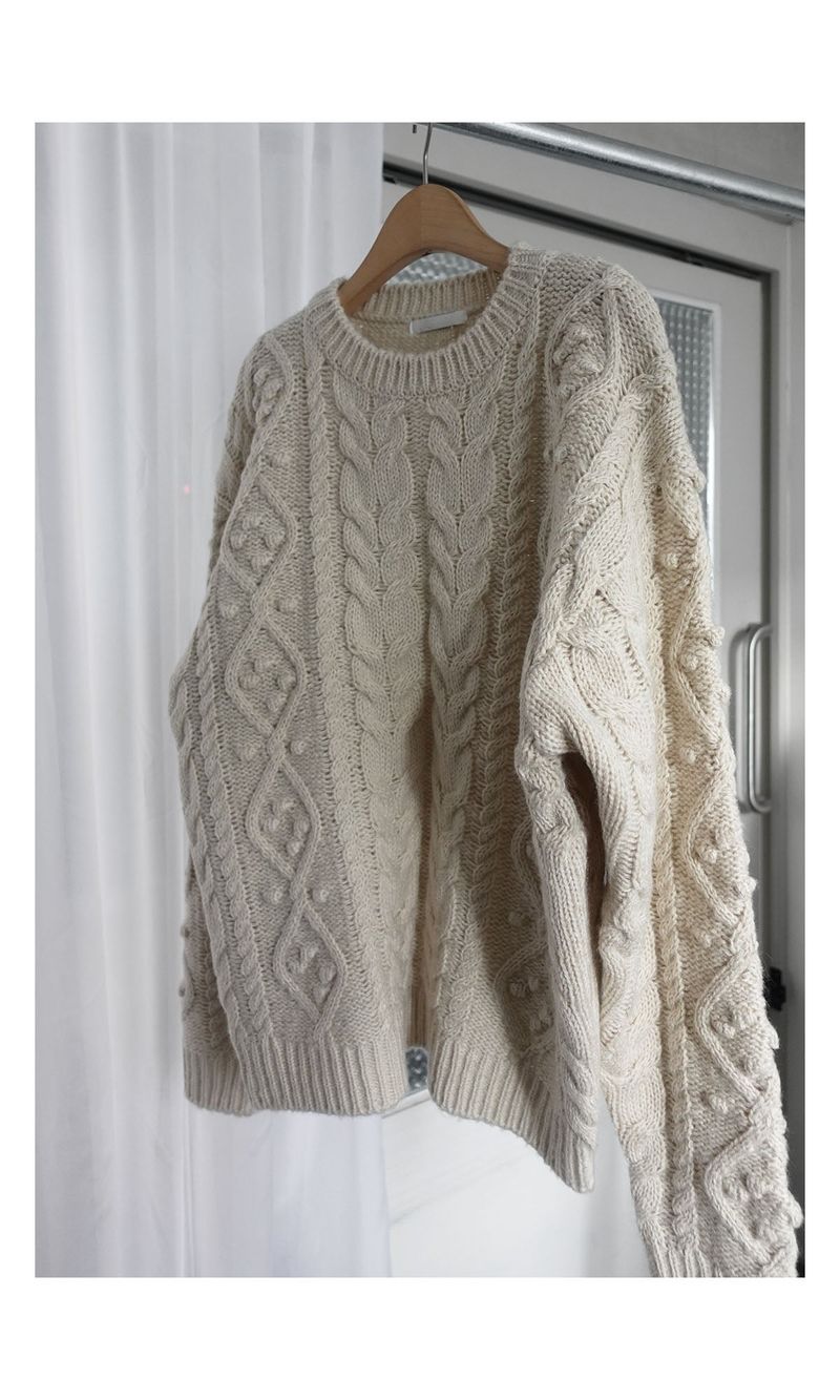 Berry vintage sweater (2C)