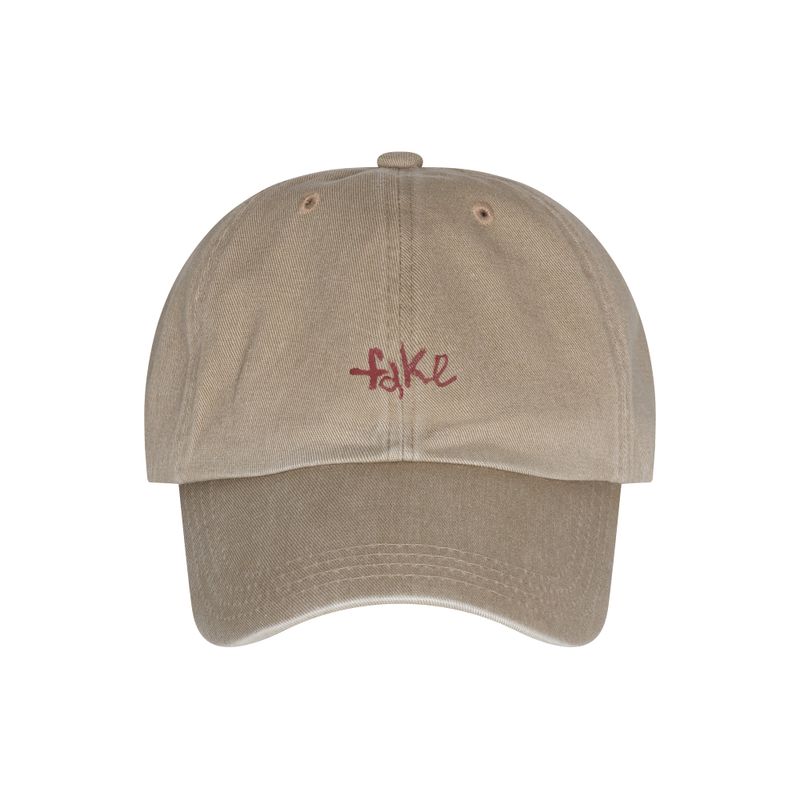 PADD（パード）の「FAKEロゴウォッシュキャップ(BEIGE)（帽子）」