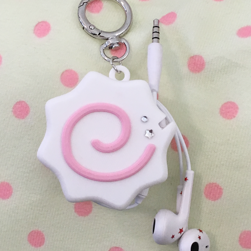 【MADE】 Narutomaki Cable Holder Keyring