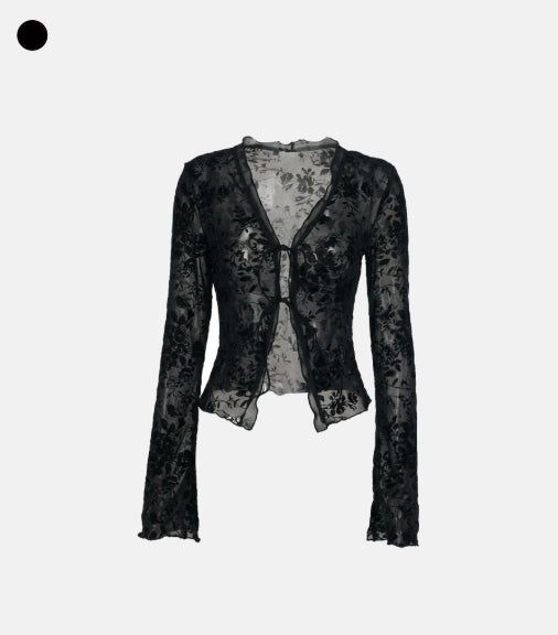 Night Lace Cardigan