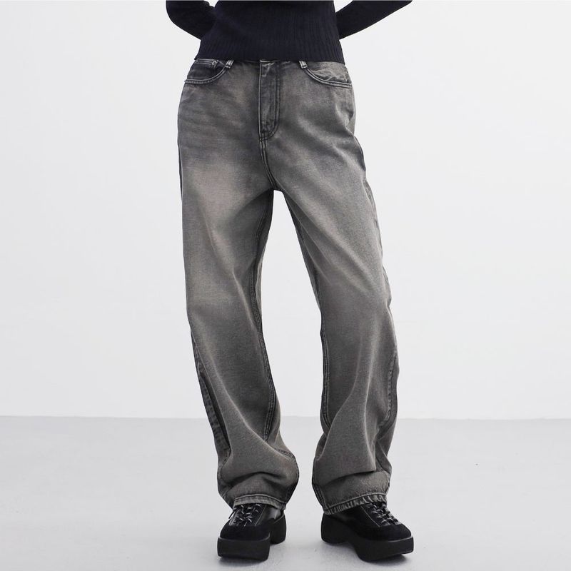 Ray Wide Denim Pants