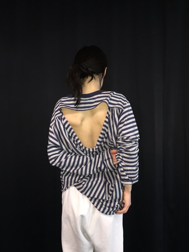 POSHA（ポシャ）の「オープンマインドジャージTシャツ（トップス）」