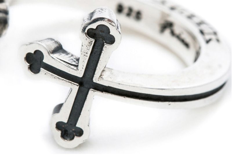 BOTH CROSS RING 1 ( Thick 15号~25号)