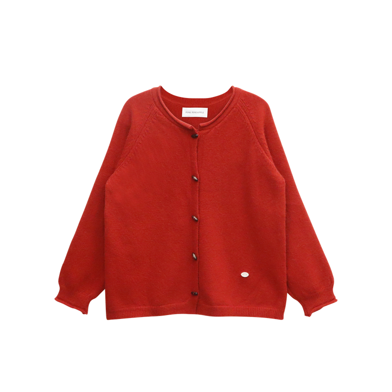 PETIT TOGGLE SIMPLE CARDIGAN
