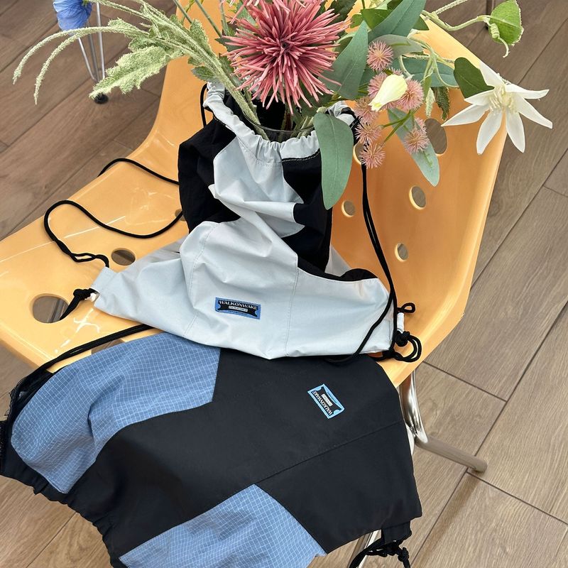 WALKONWAKE（ウォークオンウェイク）の「ボートストリングバッグ (LIGHT GREY)（バッグ）」