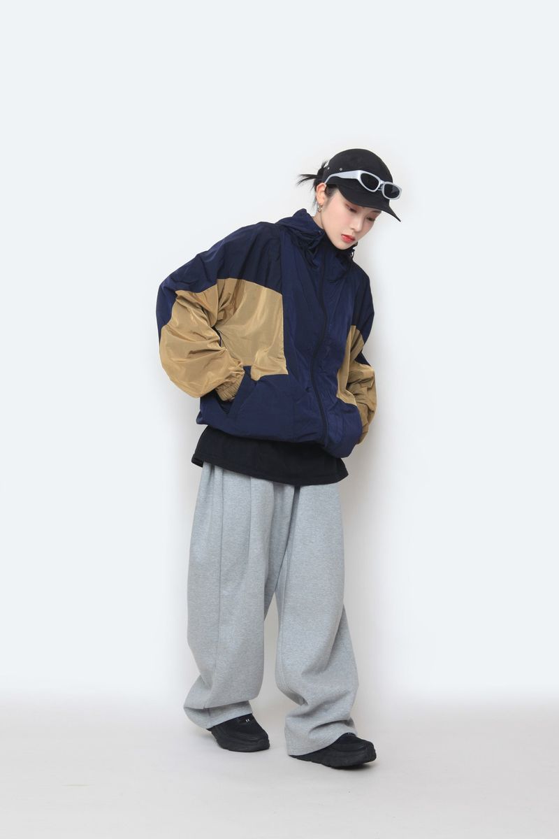 Windbreaker Hooded Jacket