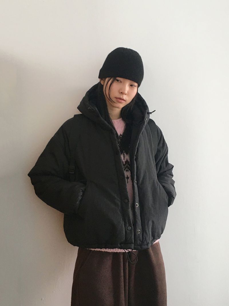 7oz】ショート中綿フード付きウェロンバオリン