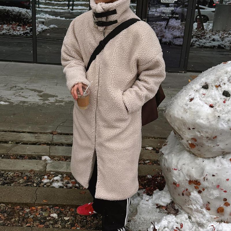 ASCLO Boa Long Mustang Coat (3color)