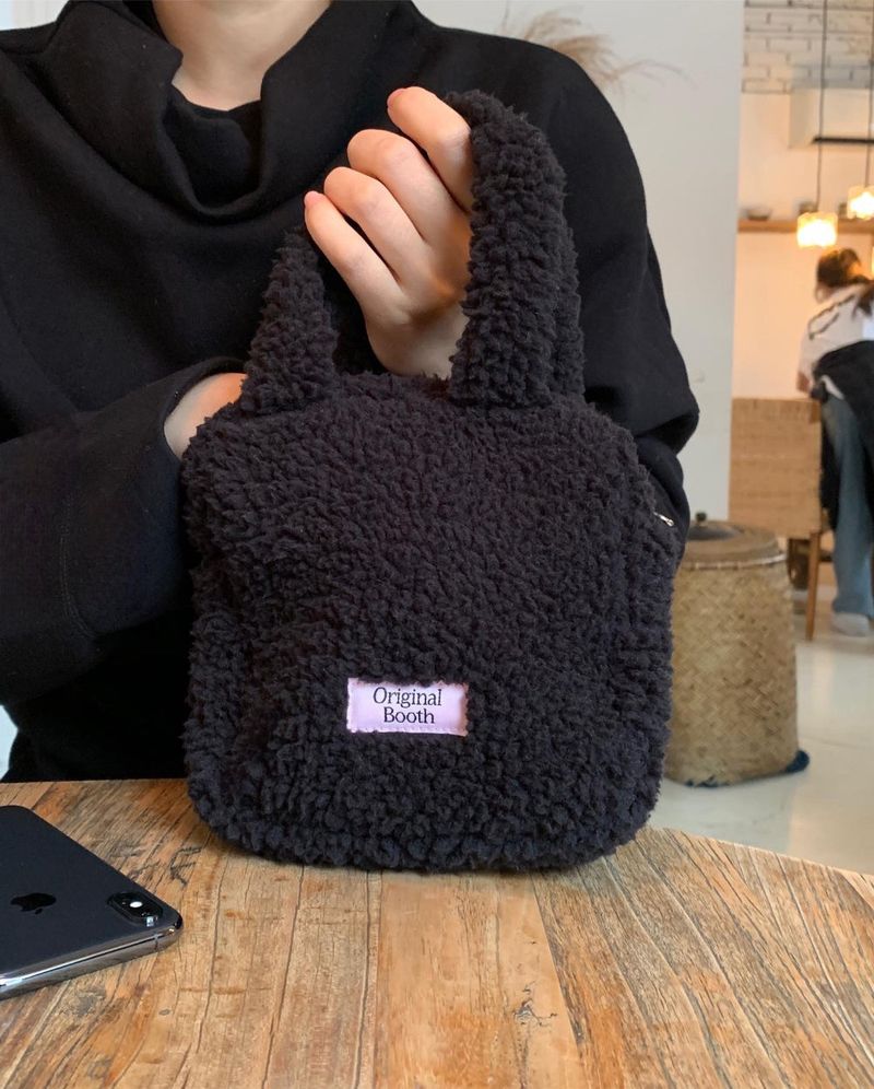 teddy bag black