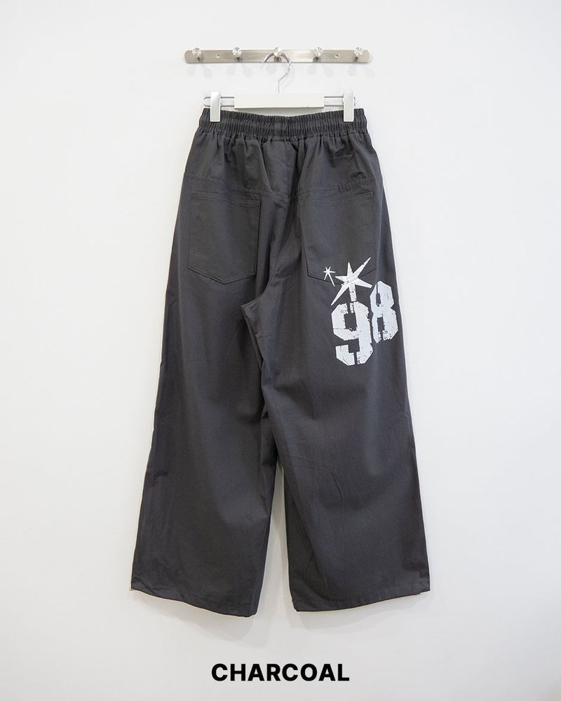 Tork Print Cotton Pants