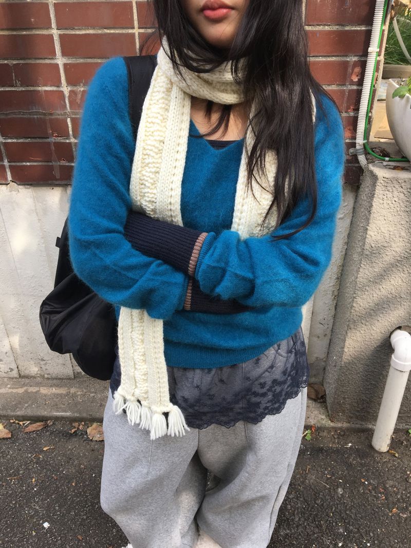 Grunge Wool Muffler (3color)