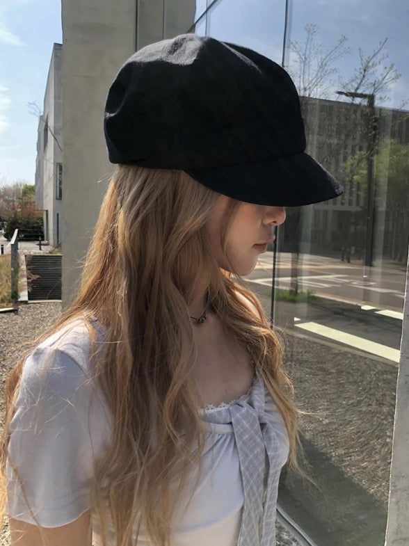 anyonemore（エニーワンモアー）の「Ritin Pleated Newsboy Cap（Hats）」