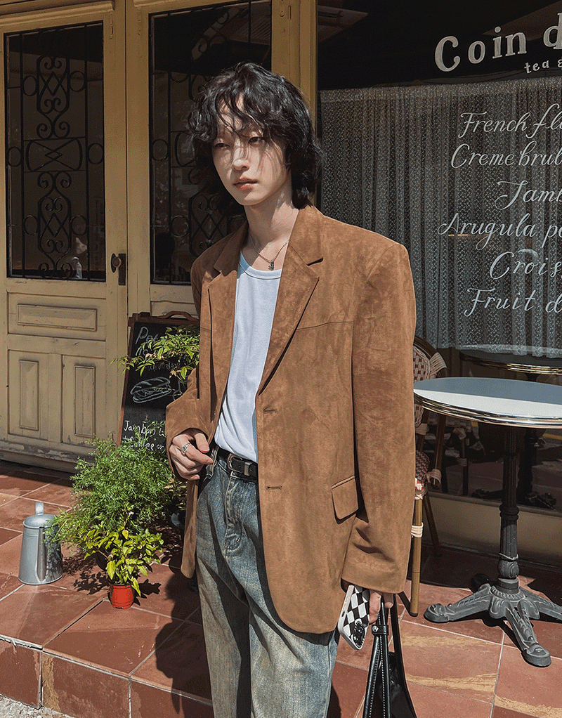 2PLAN(ツープラン)の「オブスエードブレザー(ジャケット/アウター)」