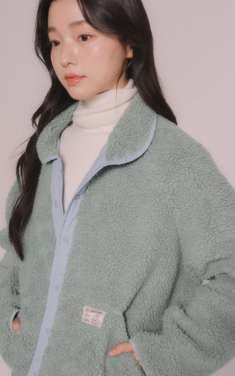 REVERSIBLE DUMBLE JUMPER (green)