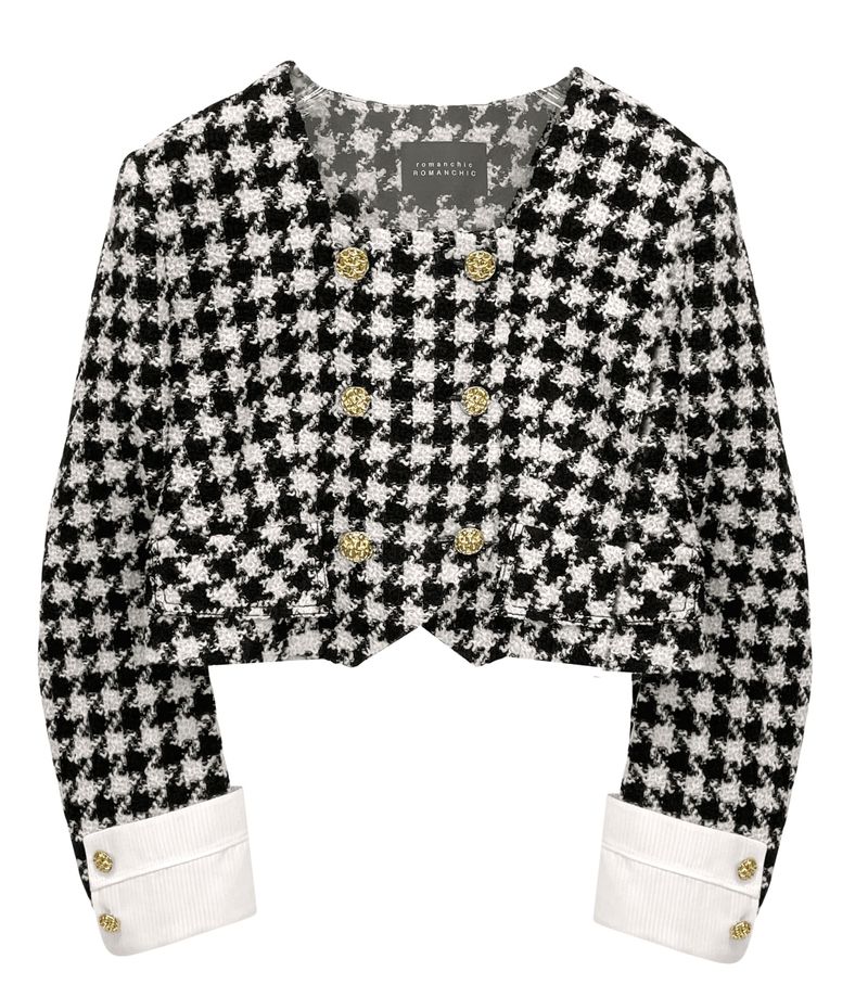 Square neck jacket