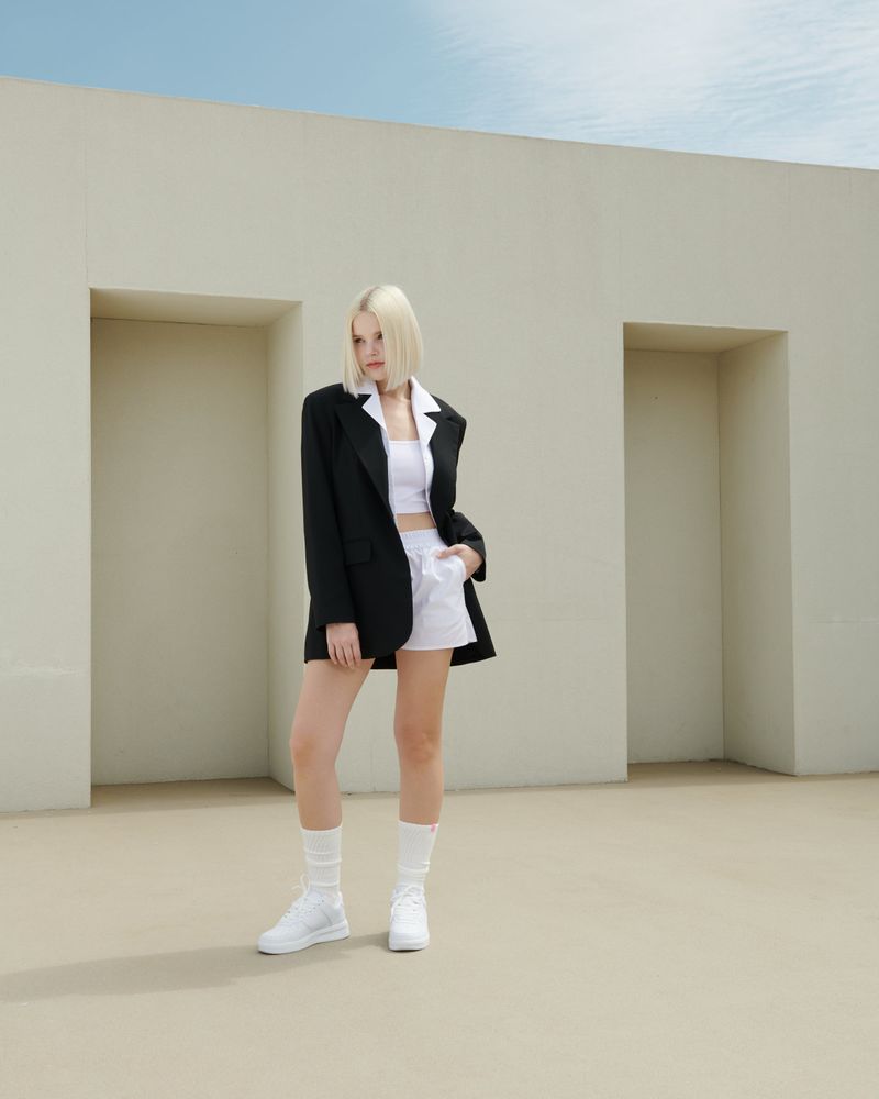 Ontheshell Shirt Set Up - Pure White