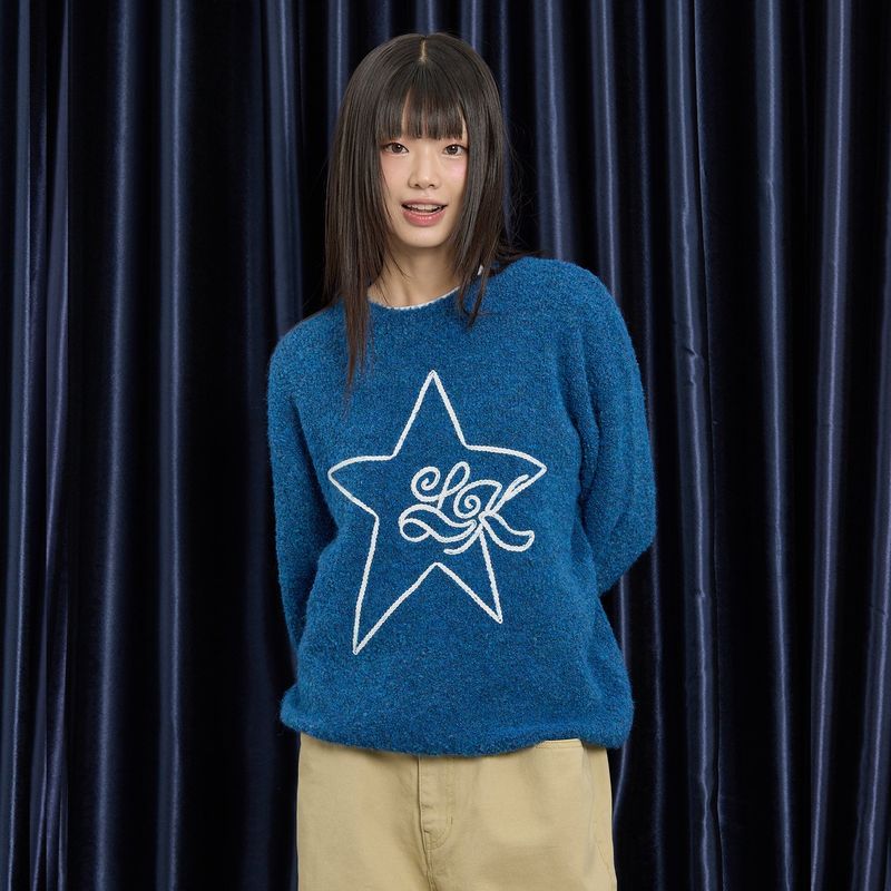 Star Line Boucle Knit
