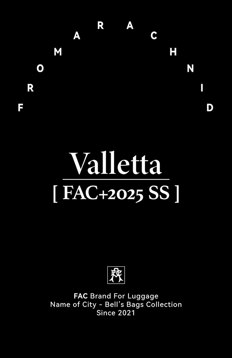 “VALLETTA”Patchwork Leather Handbag