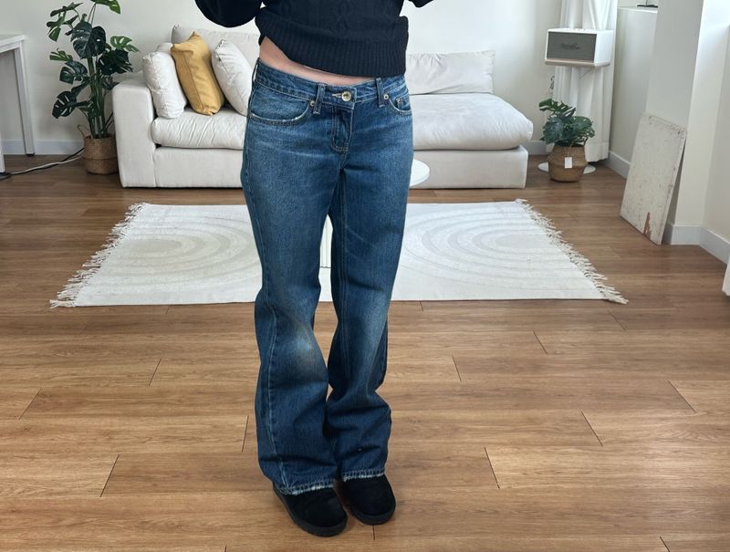 low brush denim