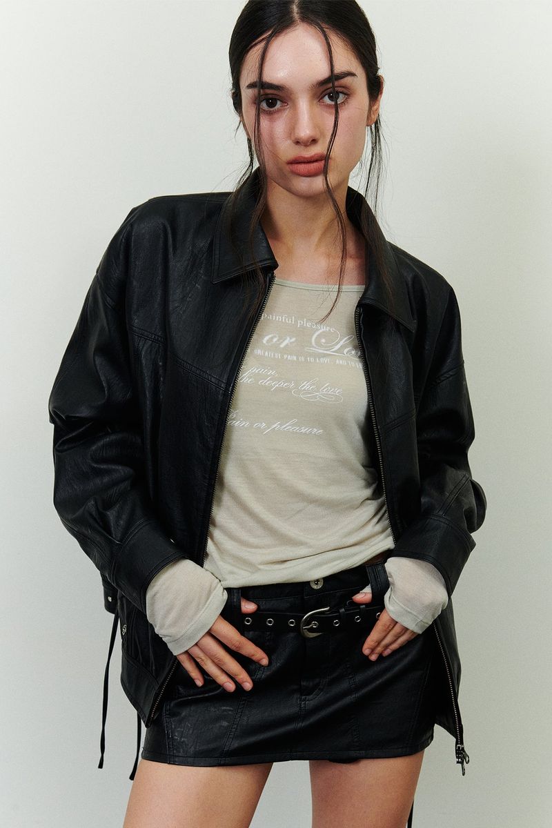 PAIN OR PLEASURE（ペインオアプレジャー）の「CIELO MINI SKIRT black（Skirts）」