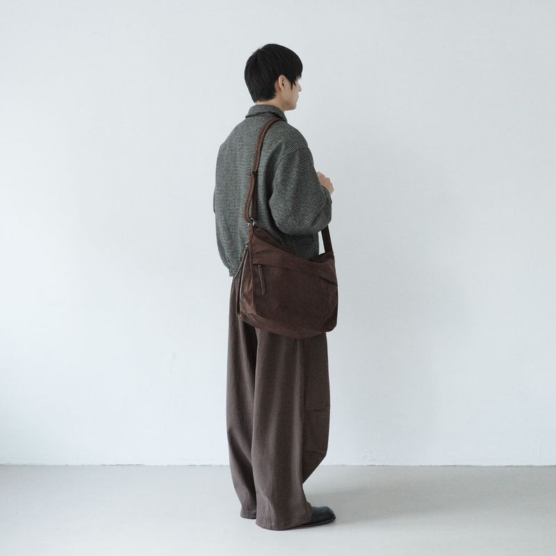 suede cross bag