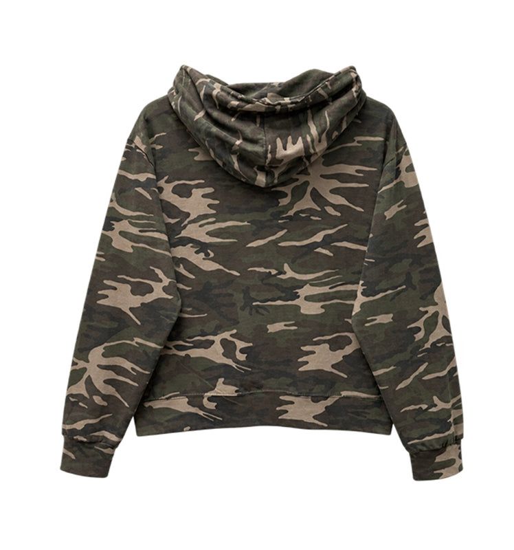 Ferren Camo Light Hood Zip-Up