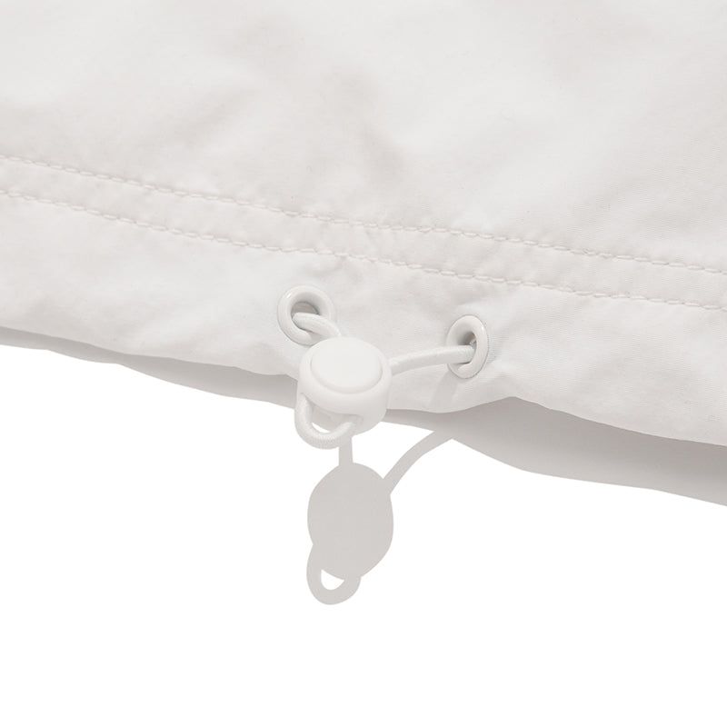 UNI LOGO WAPPEN ANORAK [WHITE]