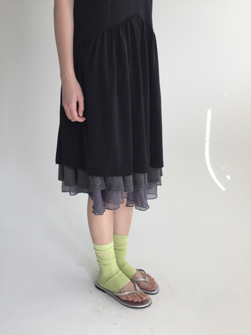 Stella Slit Midi Dress (3color) 