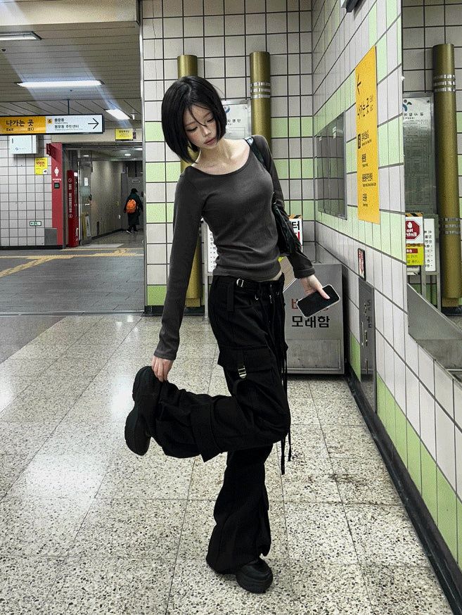 Strap Work Cargo Pants